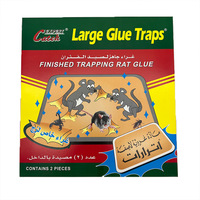 Piège à rats en gel plastique extra large et résistant, non toxique, matériau PS, tueur de rats, colle à souris