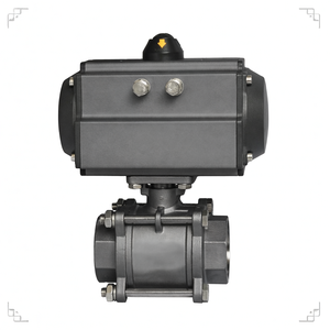 COVNA Urgent Order Pneumatic <b>Cylinder</b> 1-Inch DN25 2-Way Pneumatic Actuated Ball Valve 316 Stainless Steel 1000 WOG Steam Valve - Product Image 3