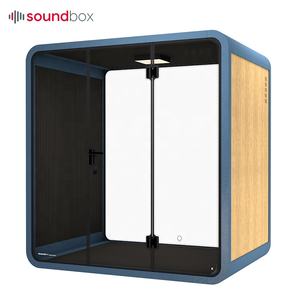 Caja de sonido desmontada casas prefabricadas aviación aluminio insonorizado privacidad mascota perro gato cabina con sistema de ventilación - Product Image 5