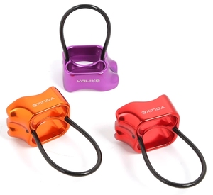 XINDA Descender d'<span class=keywords><strong>escalade</strong></span> ATC en aluminium durable, matériau en acier pour l'<span class=keywords><strong>escalade</strong></span> occasionnelle, les excursions en plein air, corde de 8-12 mm, 60 g - Product Image 1
