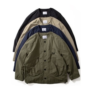 <span class=keywords><strong>Giacca</strong></span> da Lavoro Giapponese Stile Funzionale Outdoor, Multitasche, <span class=keywords><strong>Senza</strong></span> Colletto, per <span class=keywords><strong>Uomo</strong></span>, Primavera e Autunno - Product Image 6