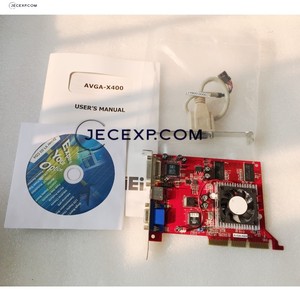 สต็อกใหม่ AVGA-X400 V1.1 การ์ดกราฟิก AGP อุปกรณ์อุตสาหกรรมที่รองรับ AVGA-X400 V1.1 - Product Image 3