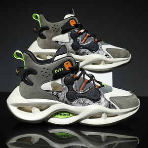 Chaussures de <span class=keywords><strong>basket</strong></span>-ball à la mode pour hommes <span class=keywords><strong>Taille</strong></span> <span class=keywords><strong>46</strong></span> Clunky Sneakers-Nouvelles chaussures de sport respirantes pour le printemps automne hiver - Product Image 2