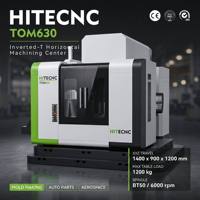 Centre d'usinage horizontal fiable TOM630, machine CNC pour la production en série de pièces métalliques