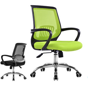 Modern White <b>Swivel</b> <b>Desk</b> <b>Chair</b> Hot Sale Lift Style Office Furniture with Mesh Fabric Cheap Price - Product Image 1