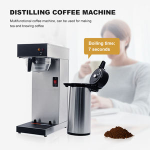 Cafetera PANCERKA, Cafetera Espresso Comercial Totalmente Automática, 12 Tazas, Acero Inoxidable, 2000w, Weird Coffee - Product Image 6