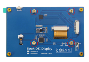 Pantalla LCD Táctil Capacitiva MIPI DSI de 5 Pulgadas IPS 800*480 para Orange Pi Raspberry Pi SBC, Suministro de Fábrica - Product Image 4