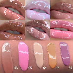 Vegan Cruelty Free Nude Liquid <b>Lip</b> <b>Gloss</b> 12 Colors High Pigment Long Lasting Shiny Hydrating Waterproof Custom Private Logo - Product Image 2