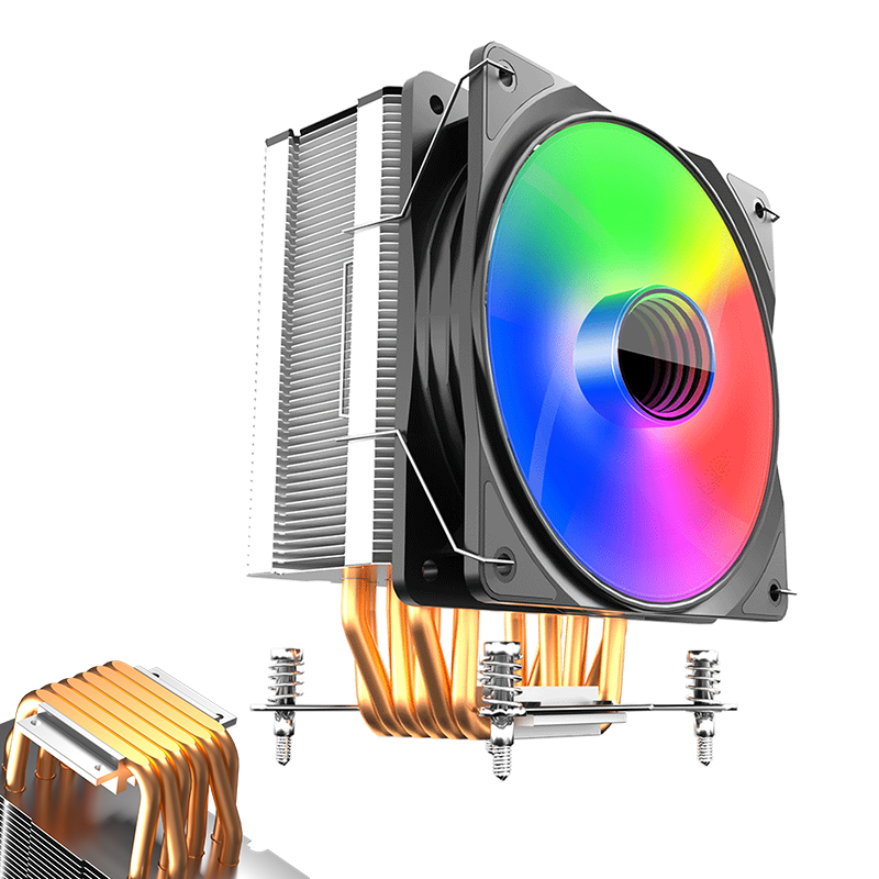 CPU Momo Montech shows several ATX cases, a CPU cooler and a new PSU