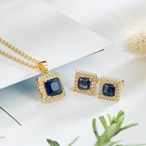 Conjuntos de collares de estilo Vintage de alta calidad para mujer, joyería de circón de buena calidad para exportación al por mayor - Product Image 2