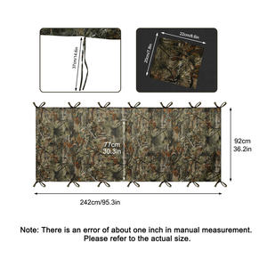 Mydays في الهواء الطلق تنوعا حجم كبير التمويه الغزلان الصامتة شجرة مغناطيسية تقف الصيد أعمى - Product Image 6