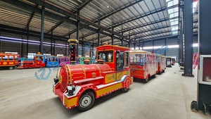 Shopping Mall <b>Outdoor</b> Indoor Theme Park Electric Trackless <b>Train</b>/scenic Spot Sightseeing <b>Train</b> Bus for Sale - Product Image 5