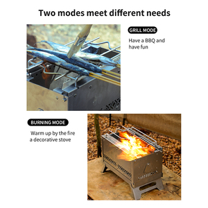 Barbecue extérieur pour jardin Barbecue <span class=keywords><strong>grill</strong></span> machine Barbecue de cuisson panier Barbecue <span class=keywords><strong>grill</strong></span> en bois - Product Image 4