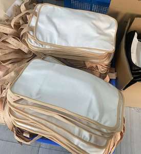Kit de compresses réutilisables à l'huile de ricin biologique pour un sommeil plus profond et moins de stress, compresse pour le foie, la taille et la thyroïde - Product Image 4
