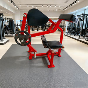 Alat Fitness Komersial Terbaru untuk Latihan Otot di Gym, Mesin Crunch Abdominal dengan Beban Plat untuk Olahraga - Product Image 3