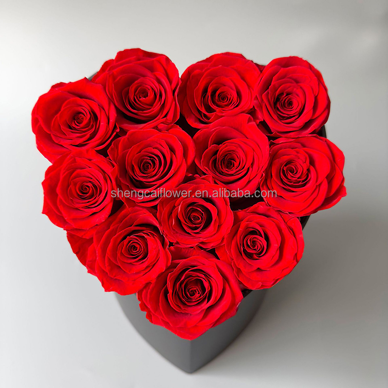 red heart 12 roses