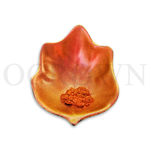 Cuivre <span class=keywords><strong>doré</strong></span> brun métallique effet mica poudres caméléon paillettes résine multi couleurs duochrome pigment - Product Image 6