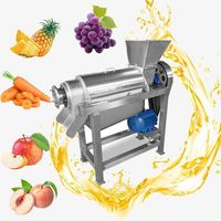Professionele schroefblad-tigernoot-druif-passievrucht sapcentrifuge industriële sapcentrifuge 220V motor hoge productiviteit verwerking