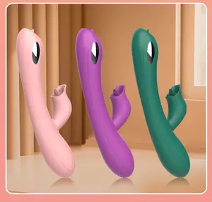 Oem Odm 3 In 1 vibratore clitoride aspirante Dildo vibratori Sex Toys per donna G Spot stimolatore coniglio vibratore per adulti giocattoli