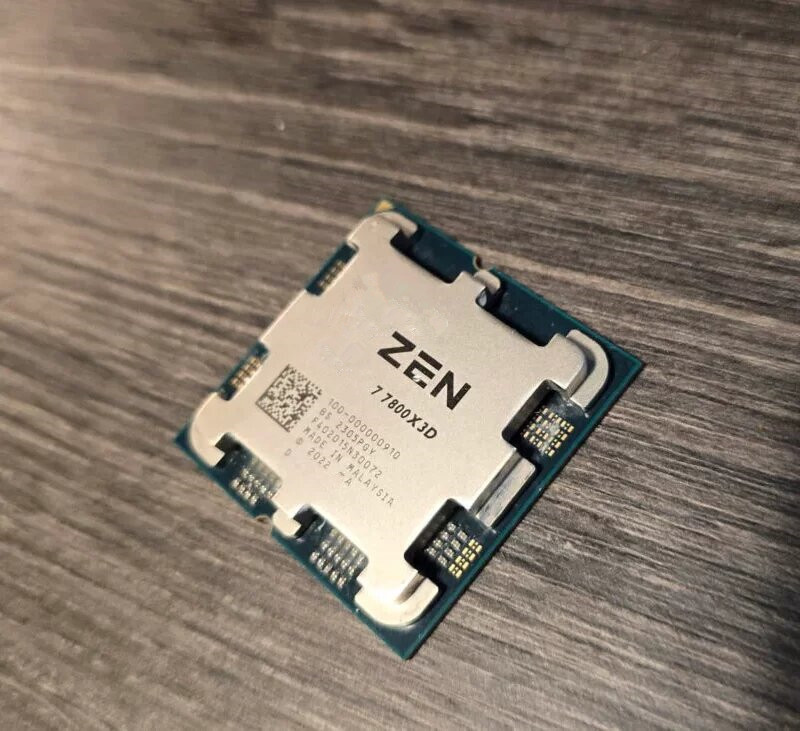 Original Brand R7 7800X 3D CPU AM5 8-Core Processor for AMD Ryzen