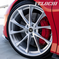 Jantes de course profondément concaves, design bronze, 5x120 5x130, monobloc, roues forgées pour voitures particulières, pour Taycan Panamera Cayenne Macan
