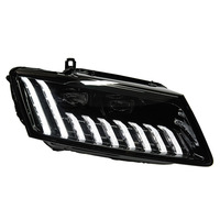 Phares projecteurs Bi-LED dynamiques DRL pour Audi Q5 8R 2008-2016, clignotants séquentiels, Canbus Plug & Play XUNBAI 12V 50W Auto