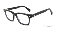 Gafas de Lectura Ópticas Unisex YIGOU G9051-1 de Alta Calidad, Montura Cuadrada TR90, Color Negro, con Bloqueo de Luz Azul, Diseño Decorativo para Todos