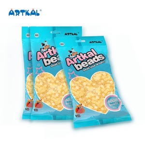 Artkal De Bricolage de Haute Qualité Fer <span class=keywords><strong>Midi</strong></span> <span class=keywords><strong>Hama</strong></span> <span class=keywords><strong>Perles</strong></span> 5mm pour des Jouets D'enfants - Product Image 1