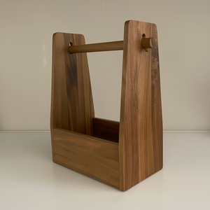 Panier de rangement en bois d'extérieur - Product Image 1