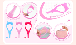 หวีแปรงมาสคาร่าแบบพลาสติกสำหรับต่อขนตา ใช้ในร้านเสริมสวย - Product Image 4