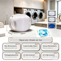 Capsules de lavage de vaisselle pour supermarchés, personnalisées, avec élimination des taches de thé et de café, brillance cristalline, fabricant qualifié OEM ODM