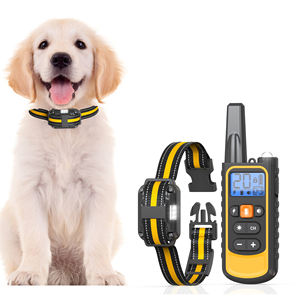3300ft Long Range Wasserdichtes <span class=keywords><strong>Anti</strong></span> <span class=keywords><strong>Bark</strong></span> Elektrisches Hunde halsband USB Wiederauf lad bares Trainings halsband für Hunde mit Fernbedienung - Product Image 1