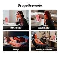 IDEATHERAPY Nouvelle Conception Lampe à Lumière Rouge Portable RTL40A avec Télécommande, Appareil de Thérapie par Lumière Rouge LED pour les Voyages et l'Utilisation à Domicile