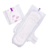 Serviettes hygiéniques féminines en coton biologique de qualité supérieure My A+, super absorbantes, avec ailettes et protection anti-fuites, absorption élevée