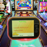 Terminal de paiement prépayé avec lecteur de carte plastique à écran tactile de 3,2 pouces, fonctionnement facile, contrôle WIFI/RFID, support espagnol pendant 1 an