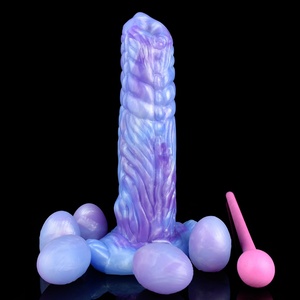 Wholesale Discount Price Online Big Sex Toys Shop Unique Alien Monster <b>Dildo</b> Anal Plug 4 Alien Eggs Adult Toy for Couples - Product Image 2