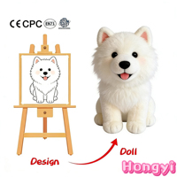 Peluche Golden Retriever personnalisée OEM ODM, jouet en peluche doux, poupée en coton PP, couverture pour enfants, emballage sous vide en vrac