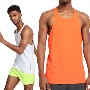 Camiseta deportiva de secado rápido para hombres activos, entrenamiento muscular y ropa deportiva, tanques de Fitness - Product Image 3