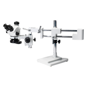 Microscope stéréoscopique trinoculaire avec résolution caméra 2K/4K pour la pratique chirurgicale, la maintenance de téléphones portables et l'étude de l'anatomie animale - Product Image 4