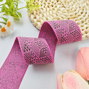 Cinta Elástica de Poliéster Personalizada, Cinta Elástica Personalizada, Cinta de Tela, Cinta de Fibra para Coser, Cinta de Nailon Tejida Plana - Product Image 2