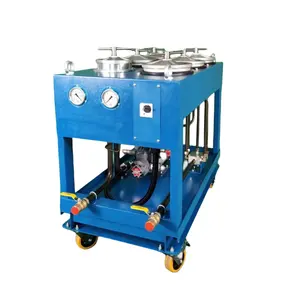High precision movable oil purifying machine for lubricate oil purifier