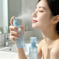 Emballage pour soins de la peau, flacon pulvérisateur hydratant rechargeable, vide, 100 ml, 120 ml, 150 ml, 200 ml, flacons pulvérisateurs à fine brume en plastique PET