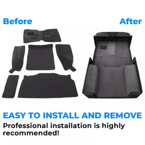 Ensemble de 6 tapis gris pour <span class=keywords><strong>Jeep</strong></span> Wrangler <span class=keywords><strong>YJ</strong></span> LH & RH avant et arrière 86-95 - Product Image 6