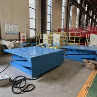 Monte-charge hydraulique sur rail personnalisé de 20 tonnes, hauteur de levage de 25 mètres, élévateur de marchandises électrique pour usine