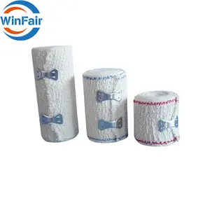 WinFair Băng Quấn Crepe Co Giãn Cotton Spandex Y Tế Co Giãn Có Kẹp Băng Quấn Crepe Kích Thước 7.5CM 10CM X 4.5M Của Nhà Sản Xuất