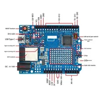 Placa de Desarrollo R4 WIFI Versión MINI Módulo de Aprendizaje de Programación TIPO-C para Kits UNO WIFI/MINIMA