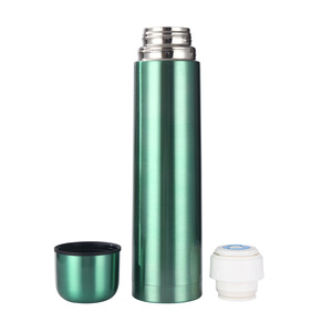 Taza recta de gran capacidad ecológica de acero inoxidable, 6-12 horas de aislamiento térmico, termo portátil de diseño clásico - Product Image 5