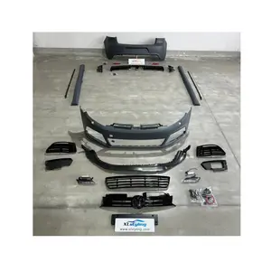 Car Accessories Conversion Facelift Bodykit Front Bumper With Grille For VW Volkswagen Golf 6 MK6 To R20 Type