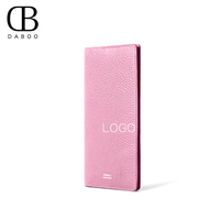 Dompet panjang kulit sapi togo, dompet panjang untuk wanita, dompet kartu mewah modis kualitas tinggi kustom