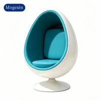 Fauteuil pivotant moderne personnalisé en couleur, avec coussin en lin, super confortable et écologique, pour salon, chambre, hall d'hôtel, maison